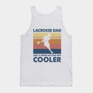 Lacrosse Dad Vintage Gift Father's Day Tank Top